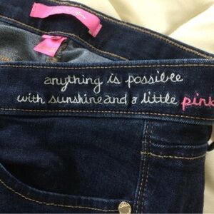 Lilly Pulitzer South Ocean Skinny Jeans size 6